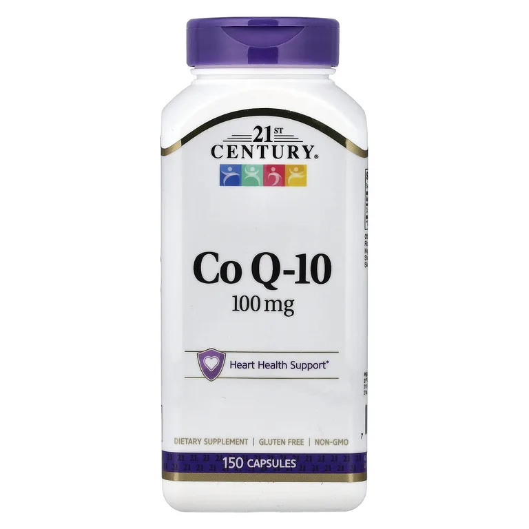 21st Century, коэнзим Q10, 100 мг, 150 капсул