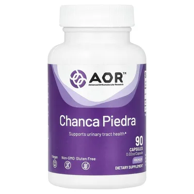 Advanced Orthomolecular Research AOR, Чанка пьедра, 90 растительных капсул