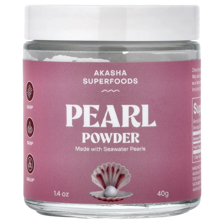 Akasha Superfoods, жемчужная пудра, 40 г (1,4 унции)