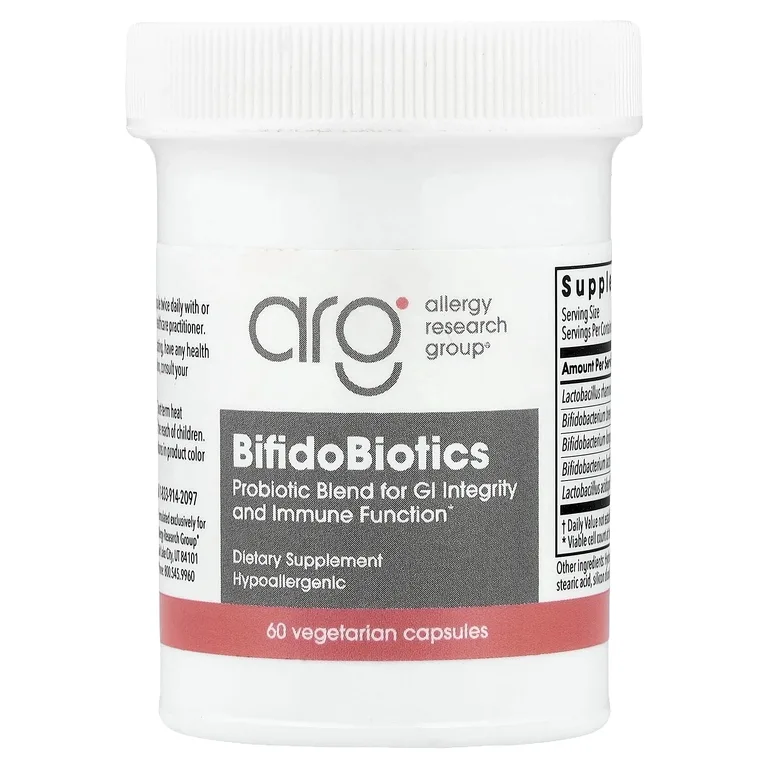 Allergy Research Group, BifidoBiotics, 60 вегетарианских капсул