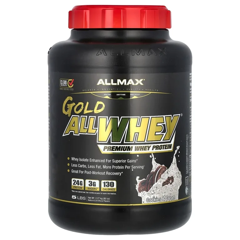 ALLMAX, сывороточный протеин, печенье и сливки, 2,27 кг (5 фунтов)