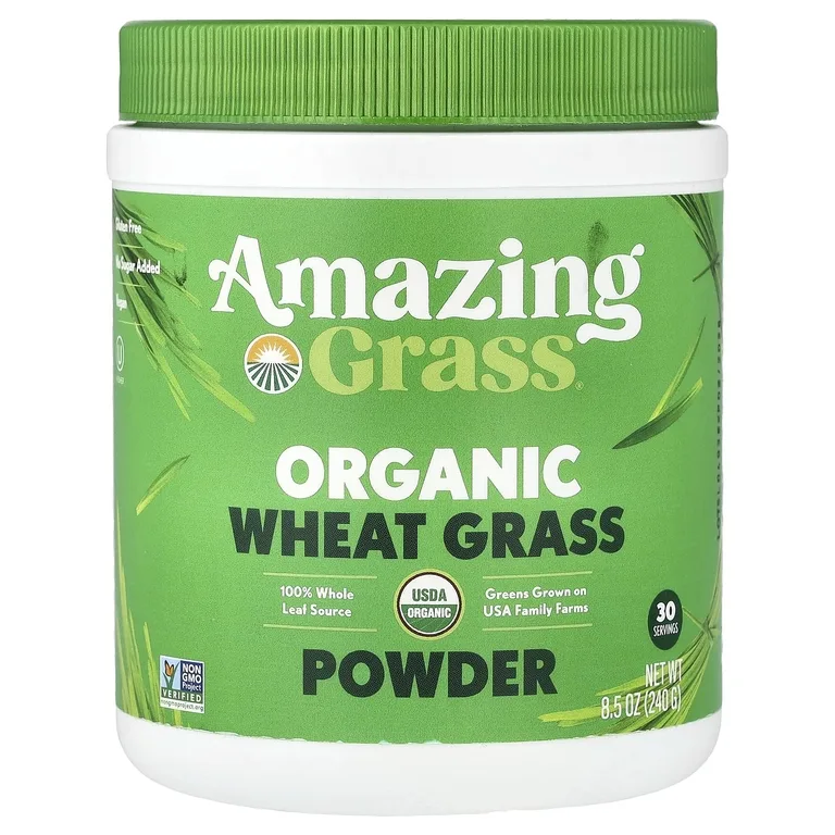Amazing Grass, Органический порошок из ростков пшеницы, 240 г (8,5 унции)