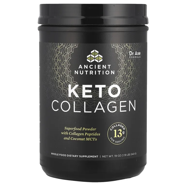 Ancient Nutrition, кето коллаген, 540 г (1,19 фунта)