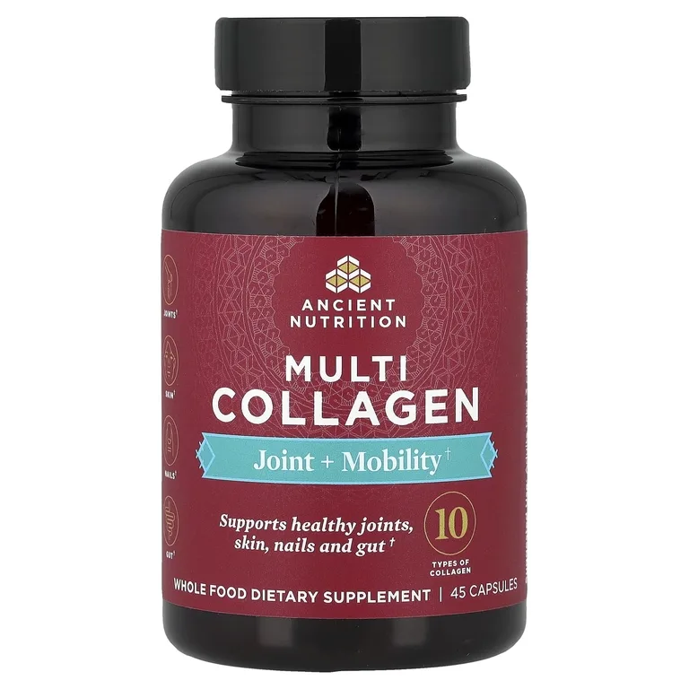 Ancient Nutrition, Multi Collagen, Joint + Mobility, 45 капсул