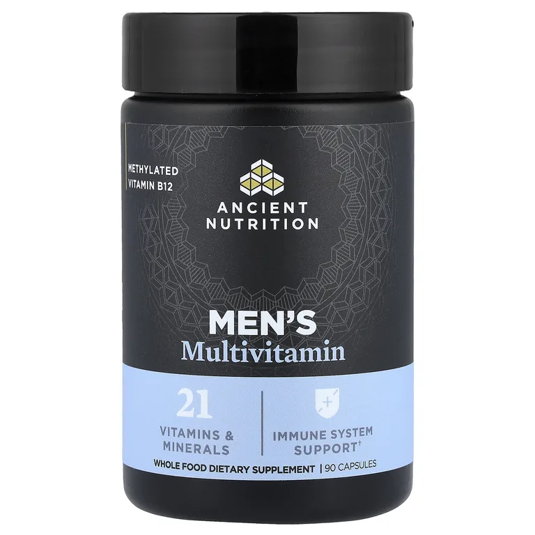 Ancient Nutrition, мультивитамины для мужчин, 90 капсул