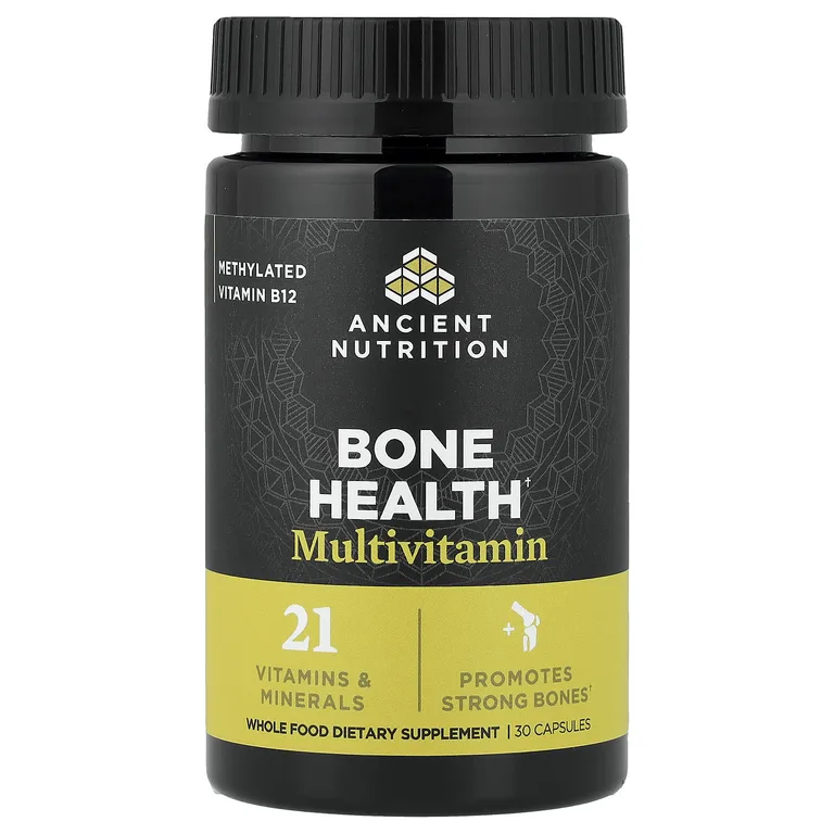 Ancient Nutrition, мультивитамины для здоровья костей, 30 капсул