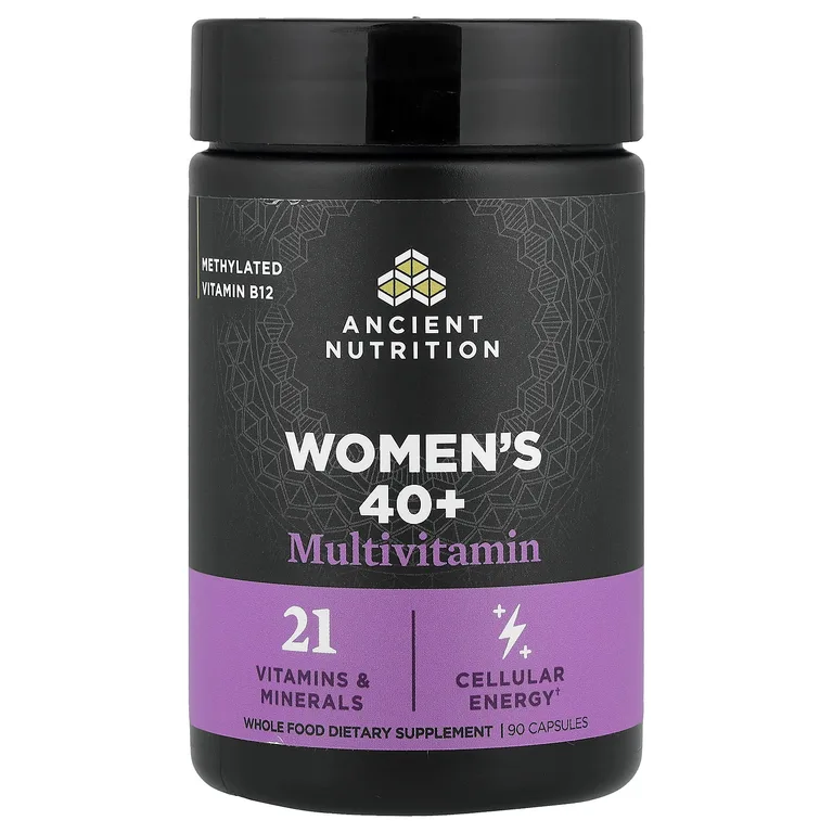 Ancient Nutrition, мультивитамины для женщин старше 40 лет, 90 капсул