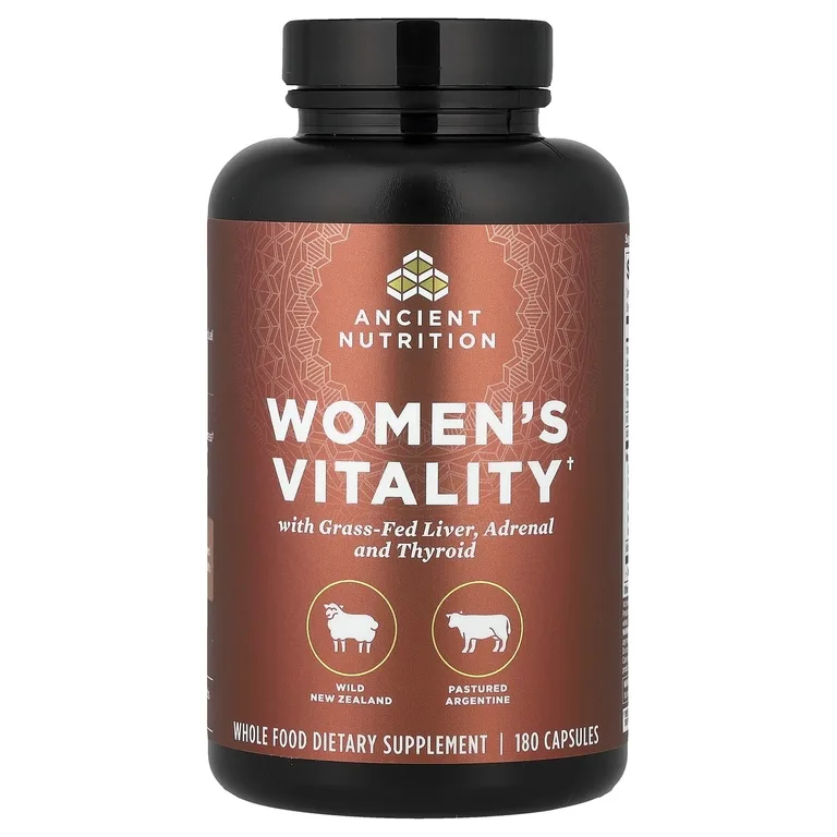 Ancient Nutrition, Women's Vitality, 180 капсул