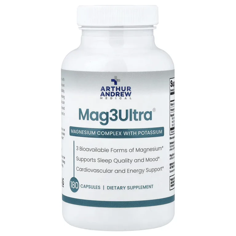 Arthur Andrew Medical, Mag3Ultra®, 180 капсул