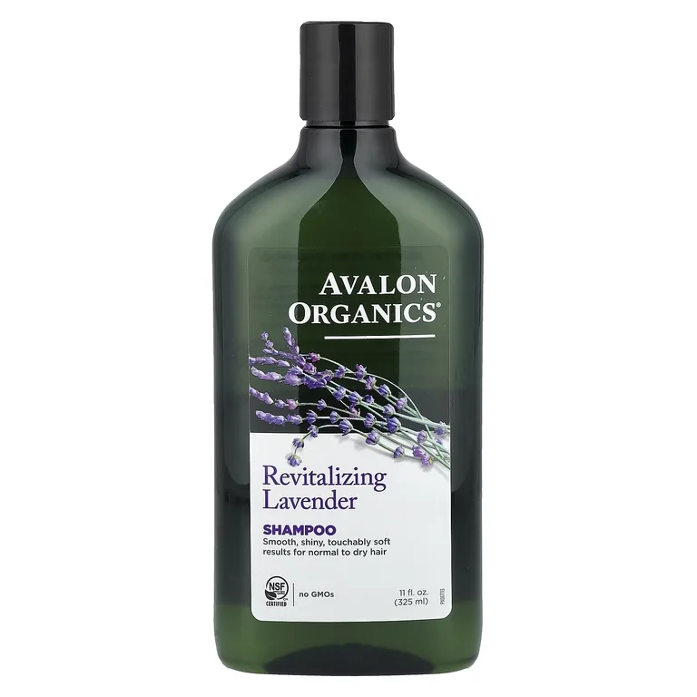 Avalon Organics, шампунь для нормальных и сухих волос, питательная лаванда, 325 мл (11 жидк. унций)