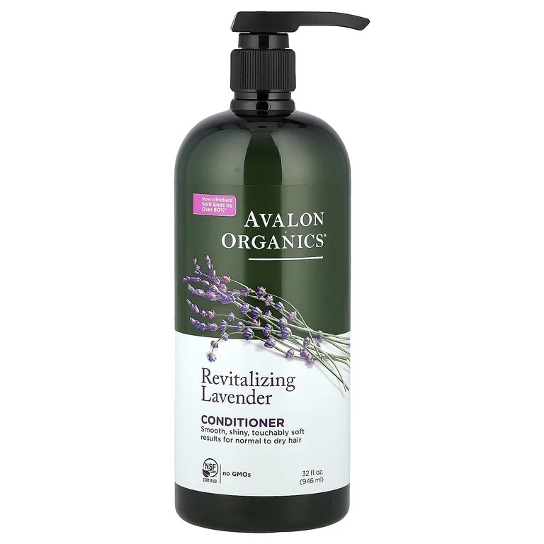 Avalon Organics, Восстанавливающий кондиционер с лавандой, для нормальных и сухих волос, 946 г (32 жидк. Унции)