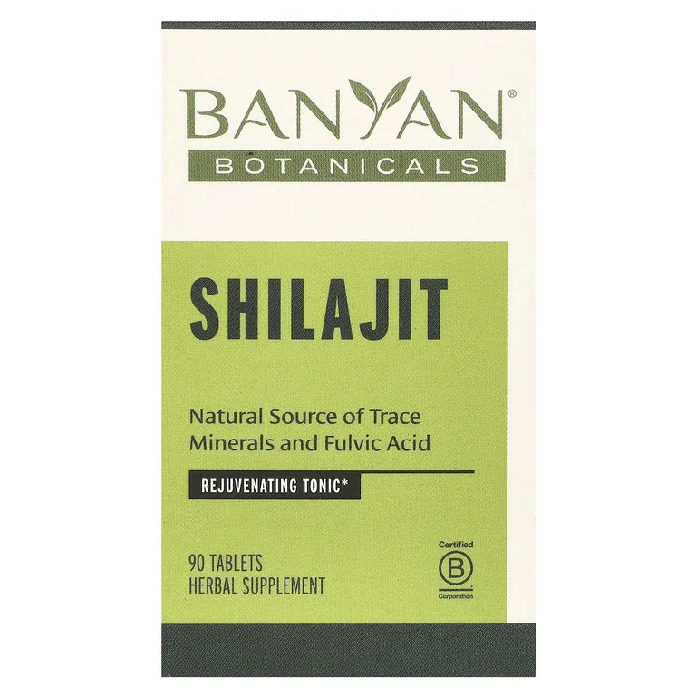 Banyan Botanicals, Мумие, 90 таблеток (300 мг в каждой таблетке)