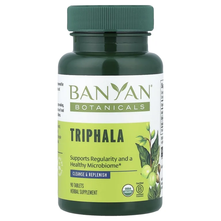 Banyan Botanicals, трифала, 90 таблеток