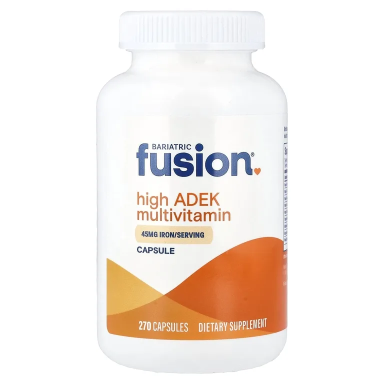 Bariatric Fusion, мультивитамины с высоким уровнем ADEK, 270 капсул