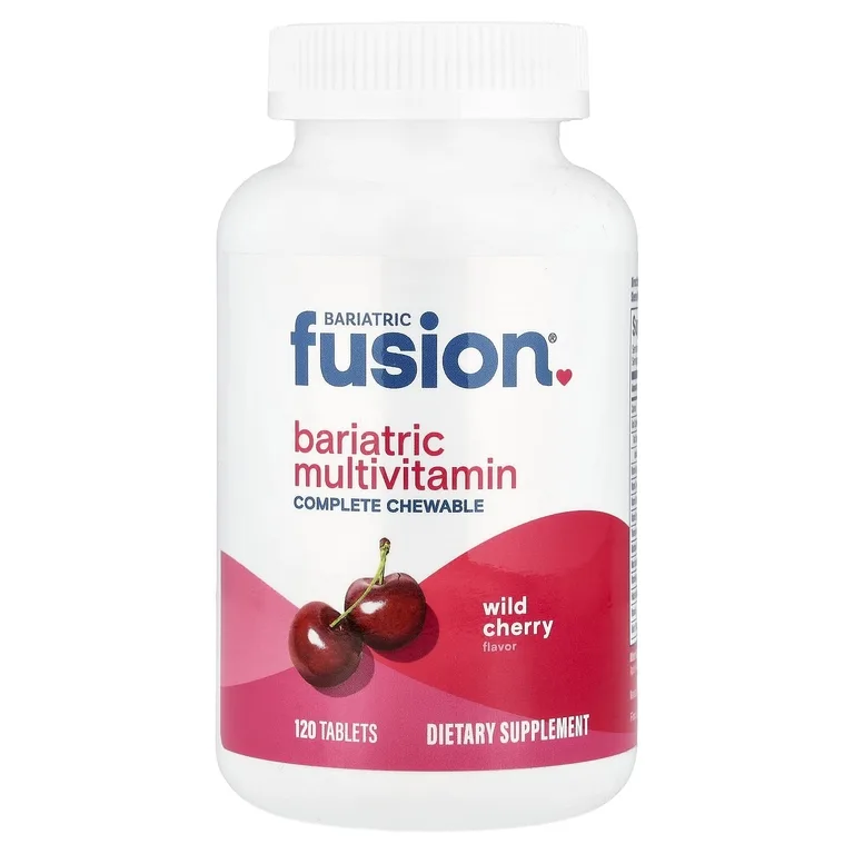 Bariatric Fusion, мультивитамины, со вкусом черешни, 120 таблеток