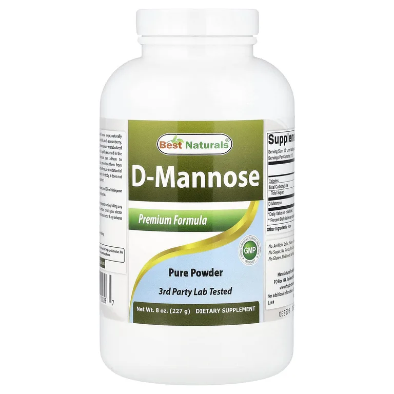 Best Naturals, D-манноза, 227 г (8 унций)