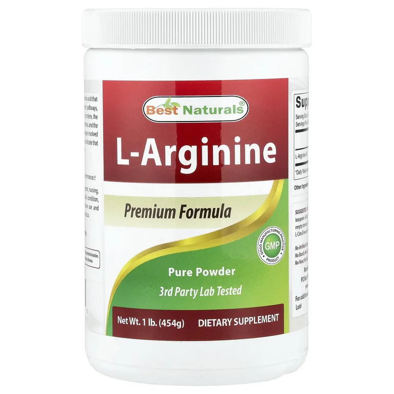 Best Naturals, L-аргинин, 454 г (1 фунт)
