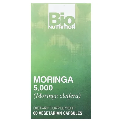 Bio Nutrition, моринга, 5,000 мг, 60 вегетарианских капсул