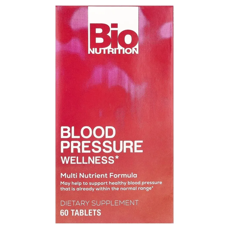 Bio Nutrition, Здоровье кровяного давления, 60 таблеток