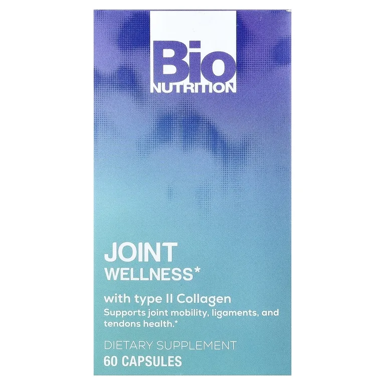 Bio Nutrition, здоровье суставов, с коллагеном типа 2, 60 капсул