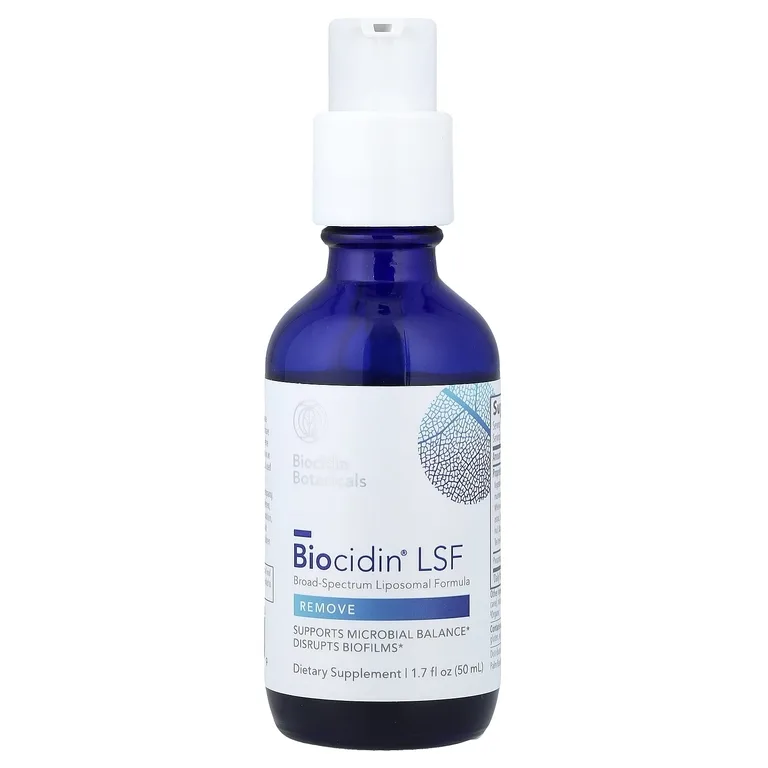Biocidin Botanicals, Biocidin® LSF, липосомальная добавка широкого спектра действия, 50 мл (1,7 жидк. унции)