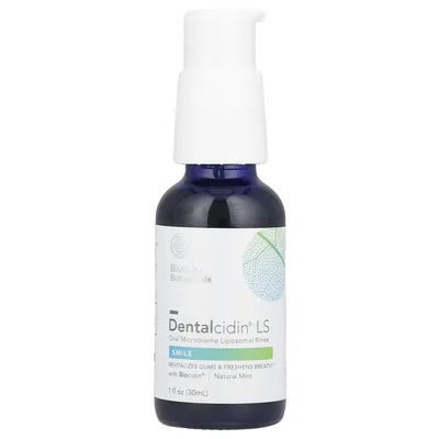 Biocidin Botanicals, Dentalcidin® LS, натуральный мятный вкус, 30 мл (1 жидк. унция)