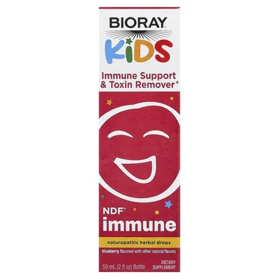 Bioray, NDF® Immune, добавка для детей, со вкусом голубики, 59 мл (2 жидк. унции)