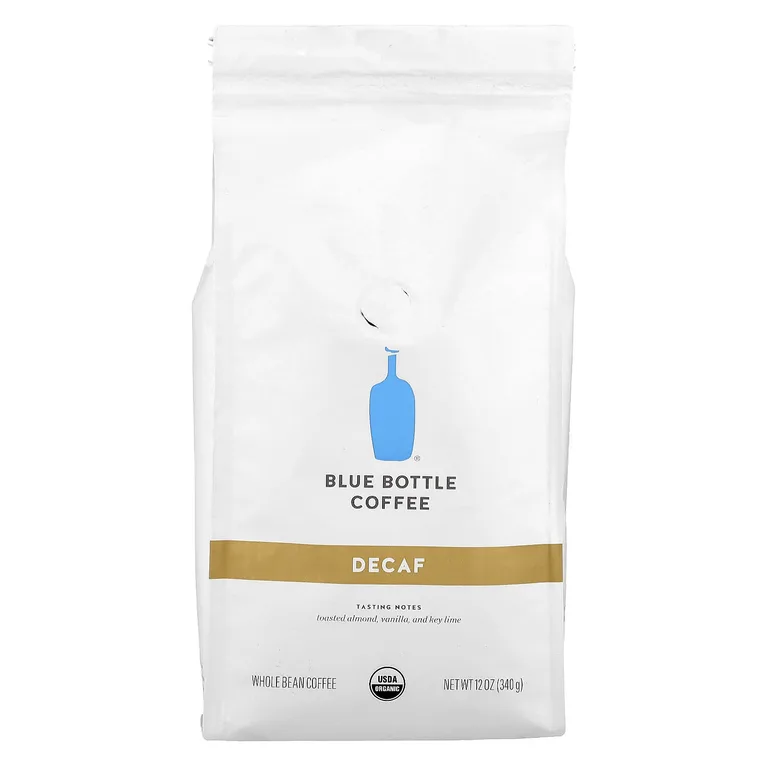 Blue Bottle, Кофе, цельные зерна, без кофеина, 340 г (12 унций)