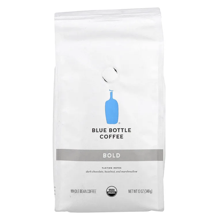 Blue Bottle, Кофе, цельные зерна, жирный, 340 г (12 унций)