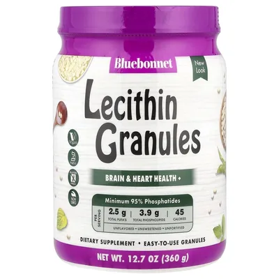 Bluebonnet Nutrition, лецитин в гранулах, с нейтральным вкусом, 360 г (12,7 унции)