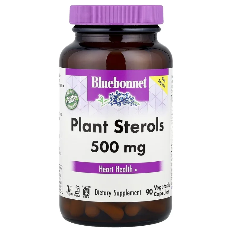 Bluebonnet Nutrition, Растительные стеролы, 90 растительных капсул