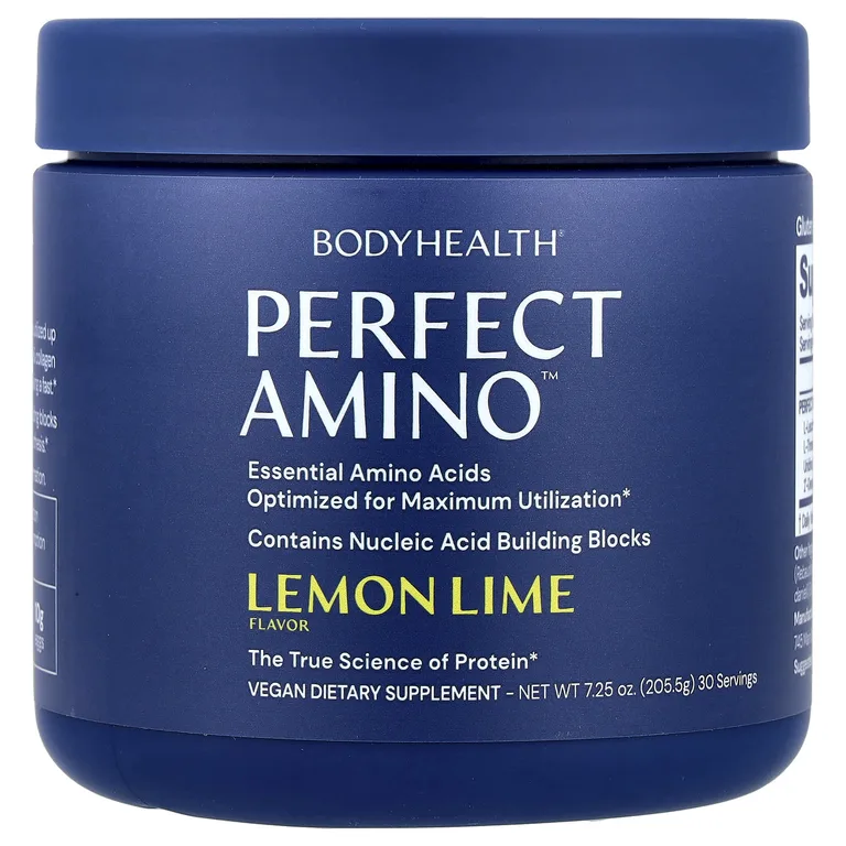 BodyHealth, Perfect Amino ™, лимон и лайм, 205,5 г (7,25 унции)