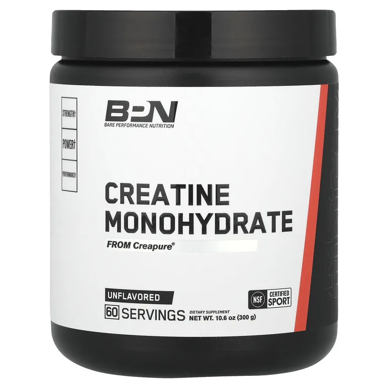BPN, Моногидрат креатина, без добавок, 300 г (10,6 унции)