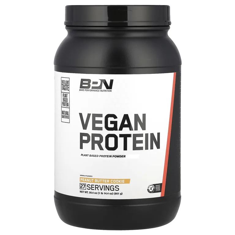 BPN, Vegan Protein, печенье с арахисовой пастой, 861 г (1 фунт 14,4 унции)