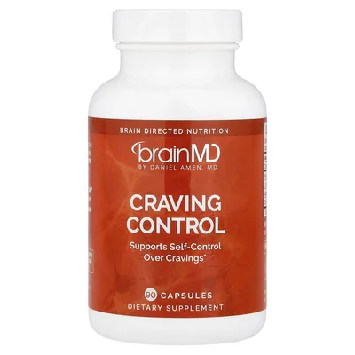 BrainMD, Craving Control, средство для контроля аппетита, 90 капсул
