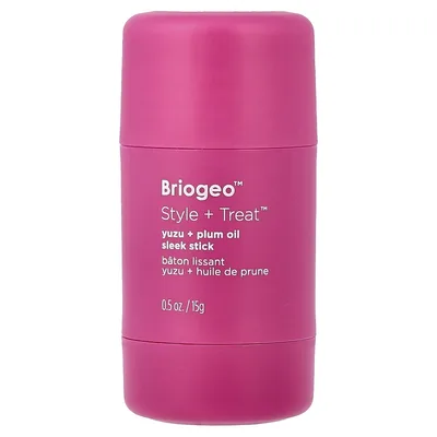 Briogeo, Style + Treat™, стик для придания гладкости с юдзу и сливовым маслом, 15 г (0,5 унции)