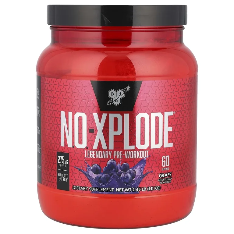 BSN, предтренировочный комплекс, со вкусом винограда, 1,11 кг (2,45 фунта)