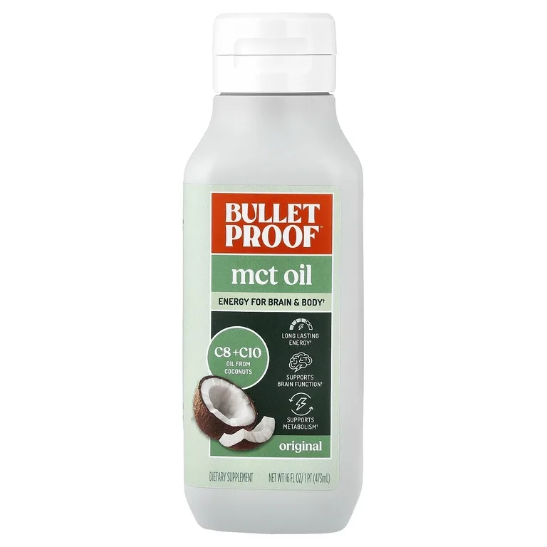 BulletProof, масло MCT, оригинальное, 473 мл (16 жидк. унций)