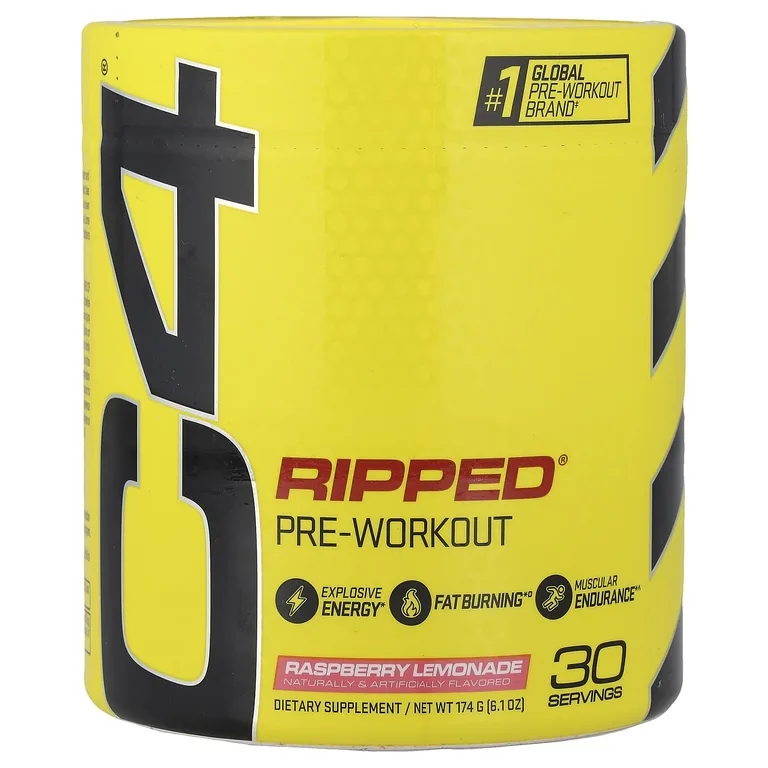 C4 / Cellucor, предтренировочный комплекс, со вкусом малинового лимонада, 174 г (6,1 унции)