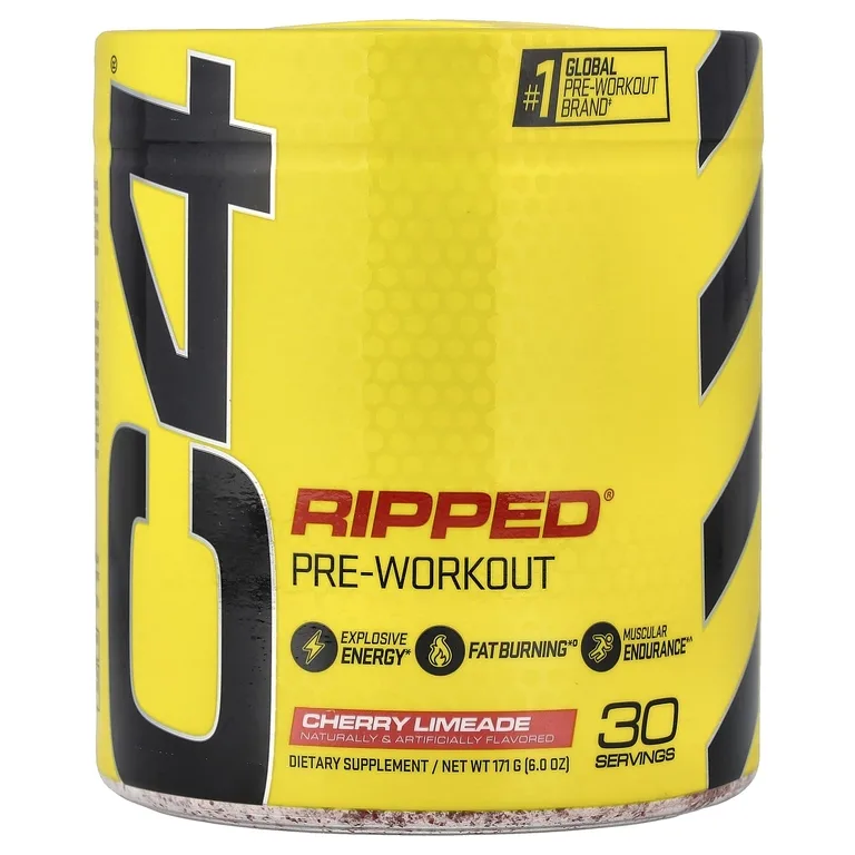 C4 / Cellucor, предтренировочный комплекс, со вкусом вишневого лаймада, 171 г (6 унций)