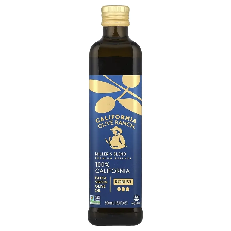 California Olive Ranch, нерафинированное оливковое масло высшего качества, 100% сырья из Калифорнии, 500 мл (16,9 жидк. унции)