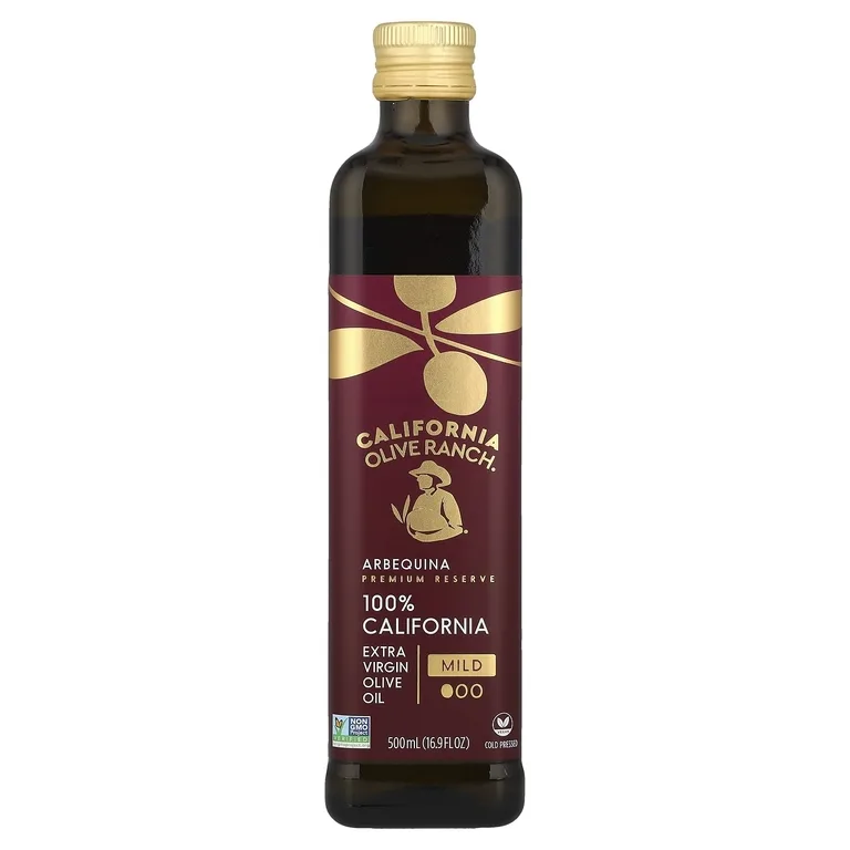 California Olive Ranch, нерафинированное оливковое масло высшего качества, из оливок сорта арбекина, 100% сырья из Калифорнии, 500 мл (16,9 жидк. унции)