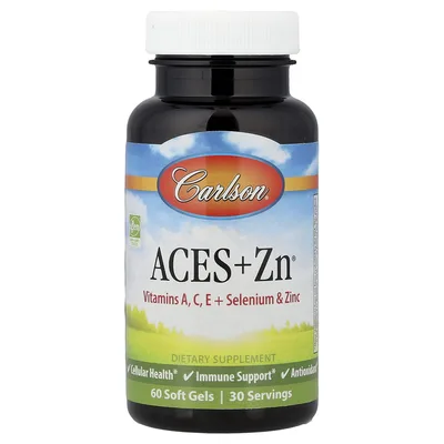Carlson, Aces + Zn®, 60 капсул