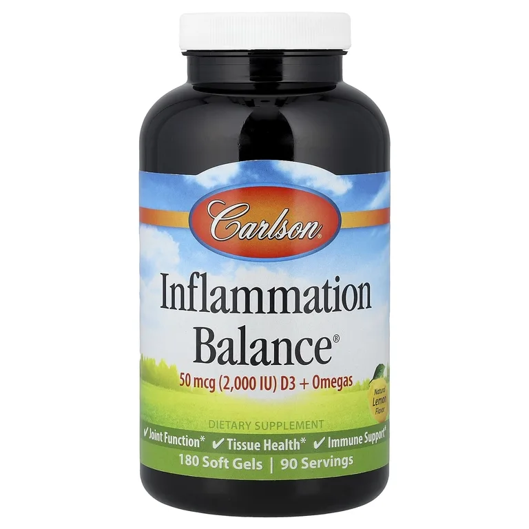 Carlson, Balance Balance, натуральный лимон, 180 мягких таблеток