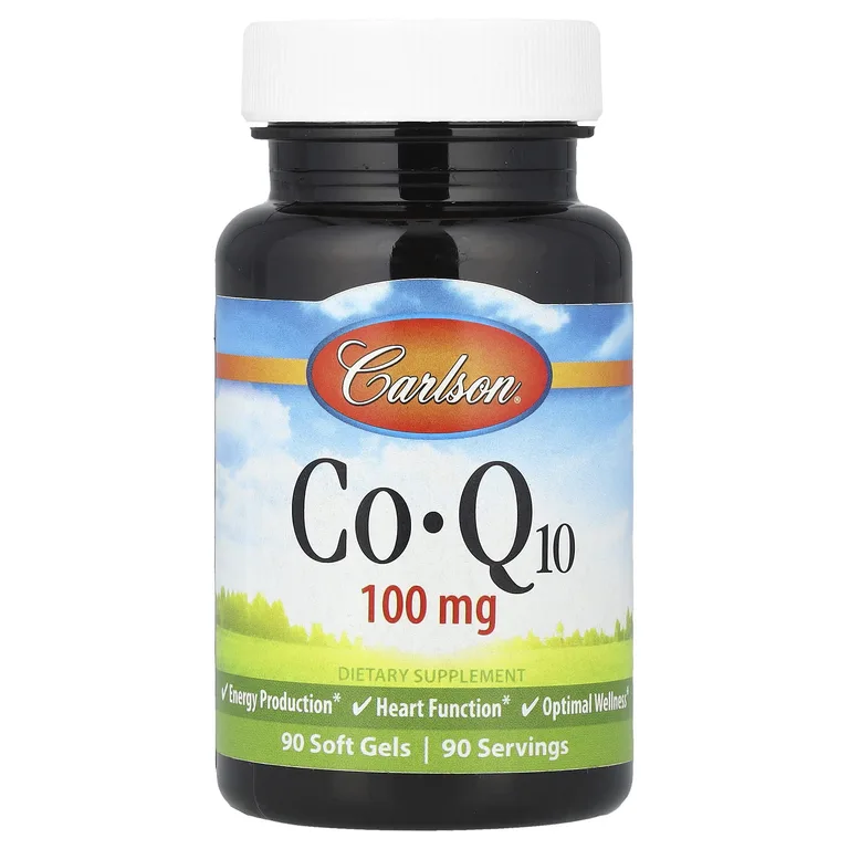 Carlson, коэнзим Q10, 100 мг, 90 желатиновых капсул
