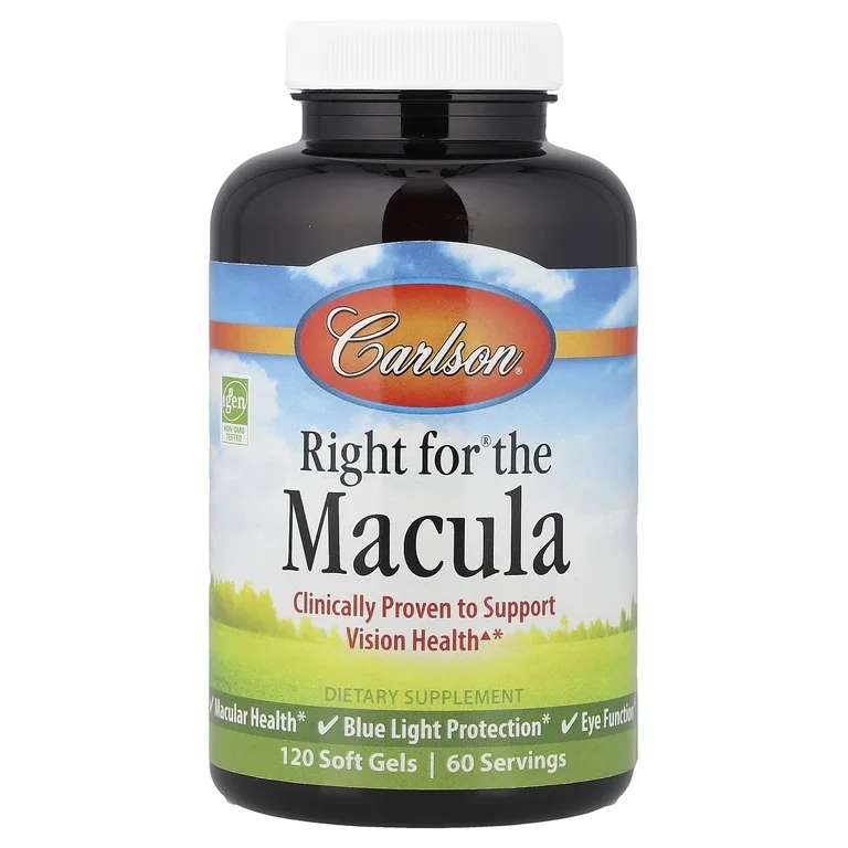 Carlson, Right for the maculos, 120 капсул