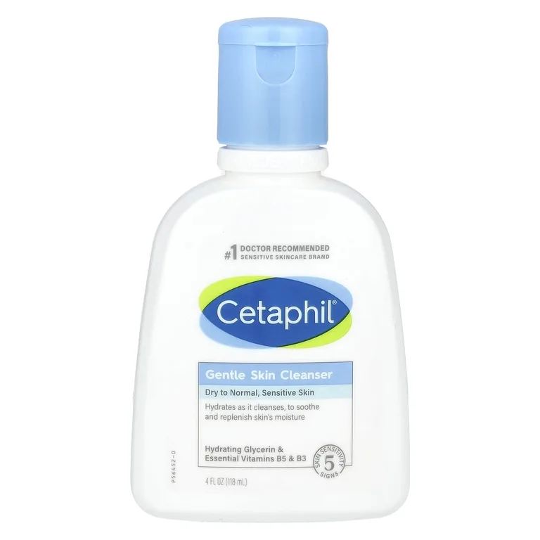 Cetaphil, Мягкое очищающее средство, без отдушек, 118 мл (4 жидк. Унции)