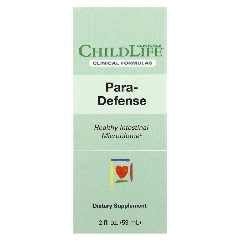 Childlife Clinicals, Para-Defense, для здоровья микробиома кишечника, 59 мл (2 жидк. унции)