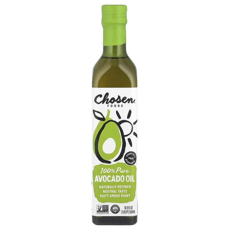 Chosen Foods, 100% чистое масло авокадо, 500 мл (16,9 жидк. унц.)