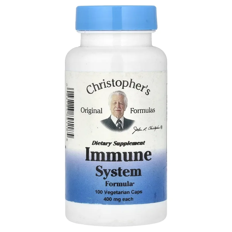 Christopher's Original Formulas, средство для укрепления иммунитета, 100 вегетарианских капсул
